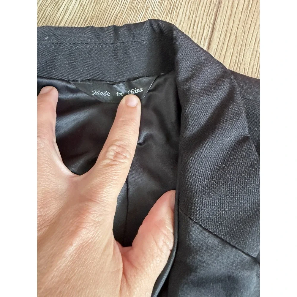 Southeastern Performance Apparel Men's Black Satin Tuxedo Jacket 32S Slim Fit